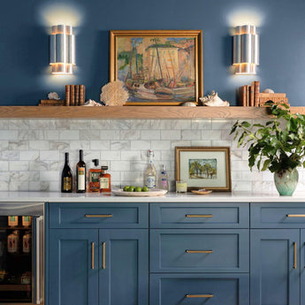 Arabelle Medium Sconce, a premium Decorative light by Visual Comfort & Co. Close - up image of its design.