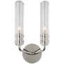 Casoria 14" Double Sconce, a premium Decorative light by Visual Comfort & Co. Close - up image of its design.