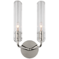 Casoria 14" Double Sconce, a premium Decorative light by Visual Comfort & Co. Close - up image of its design.