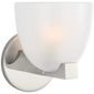 Carola Single Sconce, a premium Bath light by Visual Comfort & Co. Close - up image of its design.