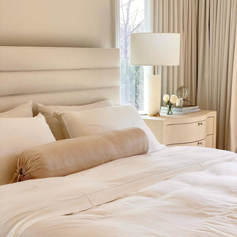 Lineham Table Lamp, a premium Decorative light by Visual Comfort & Co. Close - up image of its design.