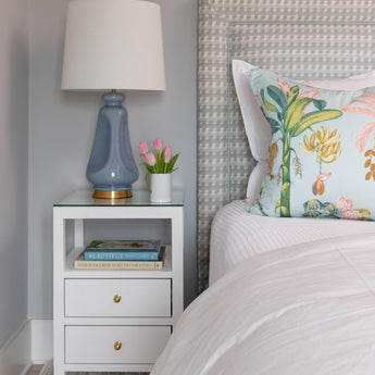 Kapila Table Lamp, a premium Decorative light by Visual Comfort & Co. Close - up image of its design.