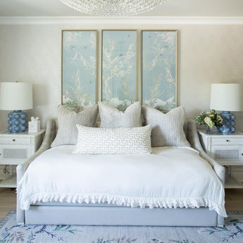 Vedra Medium Table Lamp, a premium Decorative light by Visual Comfort & Co. Close - up image of its design.