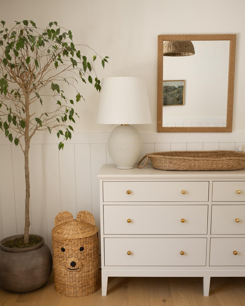 Toulon Table Lamp, a premium Decorative light by Visual Comfort & Co. Close - up image of its design.