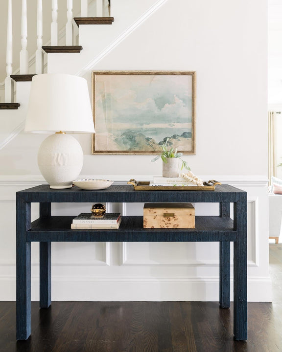 Toulon Table Lamp, a premium Decorative light by Visual Comfort & Co. Close - up image of its design.