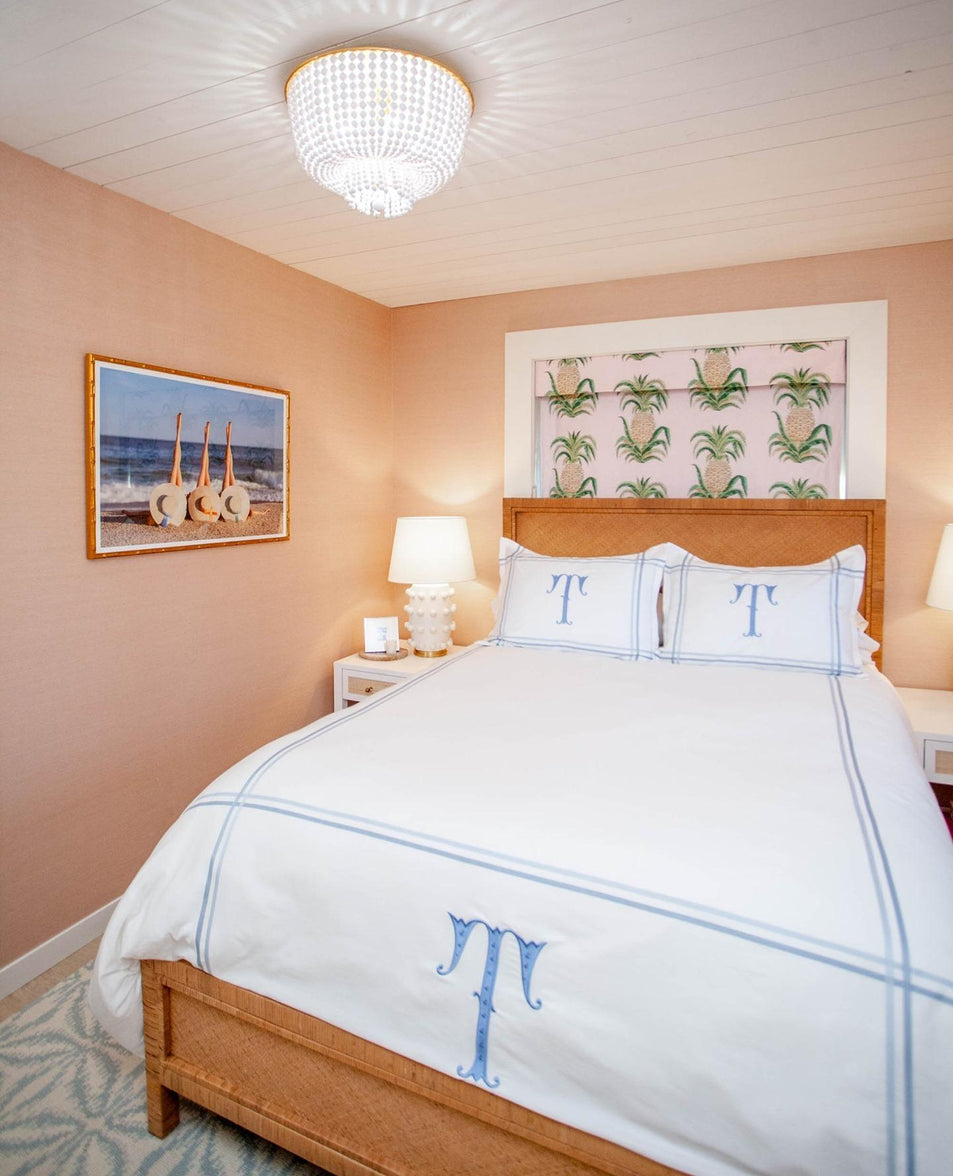 Jacqueline Flush Mount, a premium Flush Mount light by Visual Comfort & Co. Close - up image of its design.