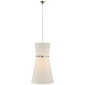 Clarkson Large Single Pendant, a premium Pendant light by Visual Comfort & Co. Close - up image of its design.