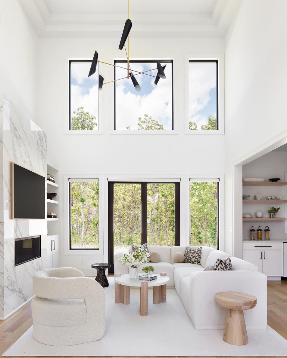 Franca Large Pivoting Chandelier, a premium Chandelier light by Visual Comfort & Co. Close - up image of its design.