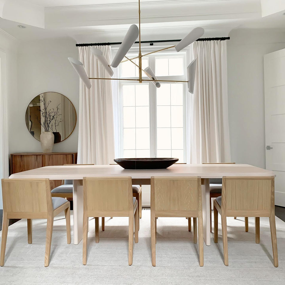 Franca Large Pivoting Chandelier, a premium Chandelier light by Visual Comfort & Co. Close - up image of its design.