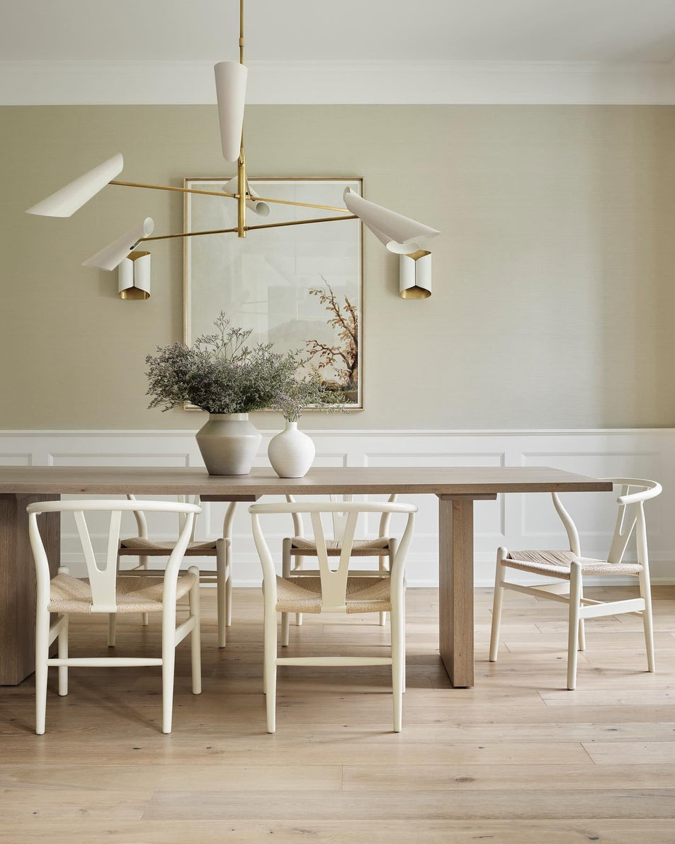 Franca Large Pivoting Chandelier, a premium Chandelier light by Visual Comfort & Co. Close - up image of its design.