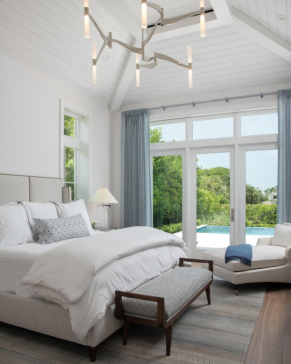 Brenta Grande Chandelier, a premium Chandelier light by Visual Comfort & Co. Close - up image of its design.