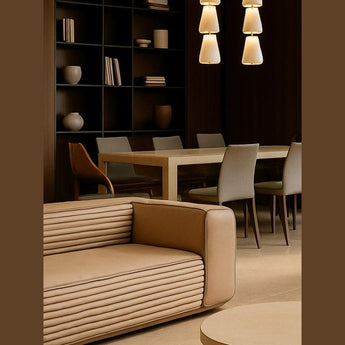 Volano Pendant, a premium Pendant light by Icon Home. Close - up image of its design.