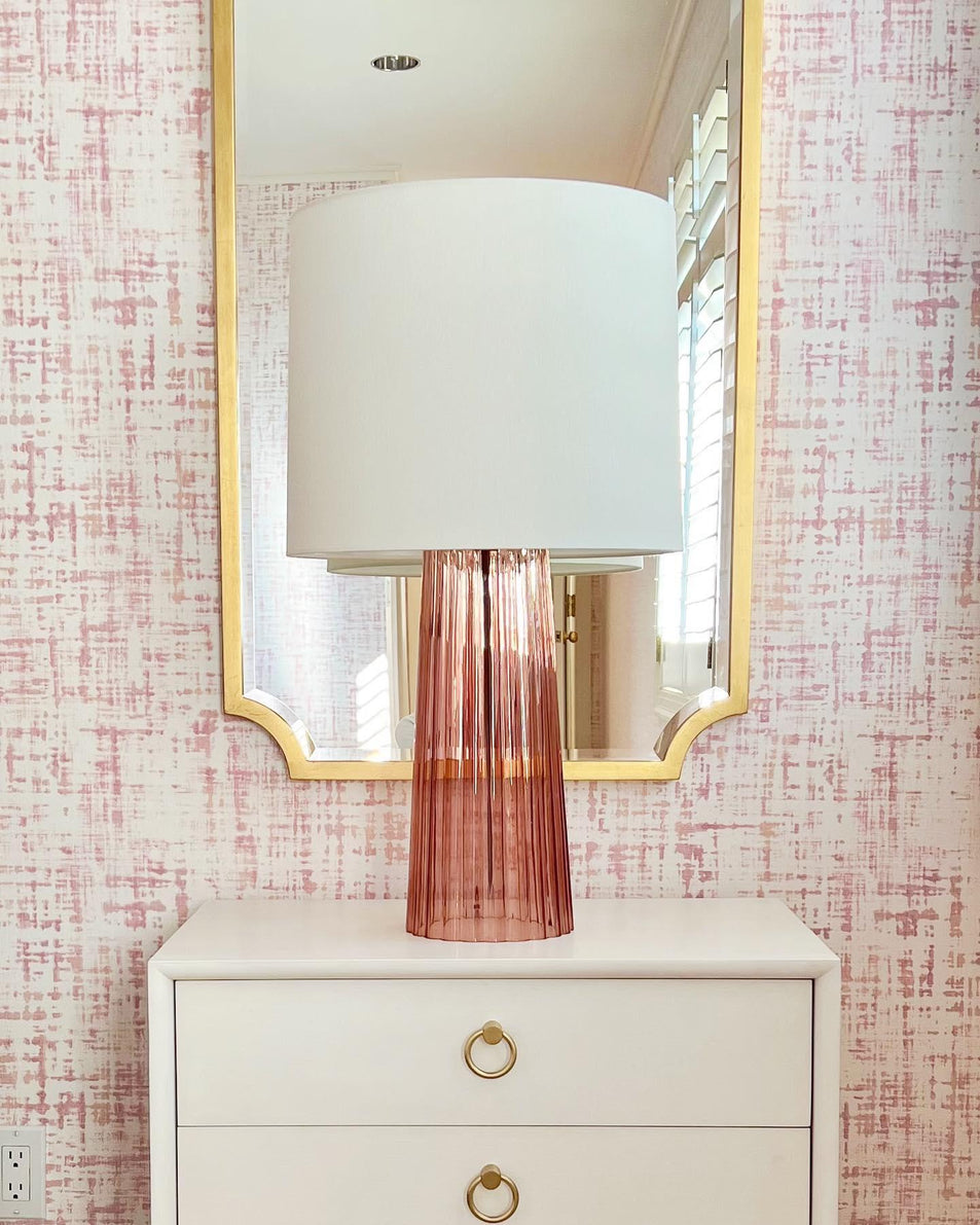 Danube Medium Table Lamp, a premium Decorative light by Visual Comfort & Co. Close - up image of its design.