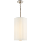 Perfect Pleat Tall Hanging Shade, a premium Hanging Shade light by Visual Comfort & Co. Close - up image of its design.