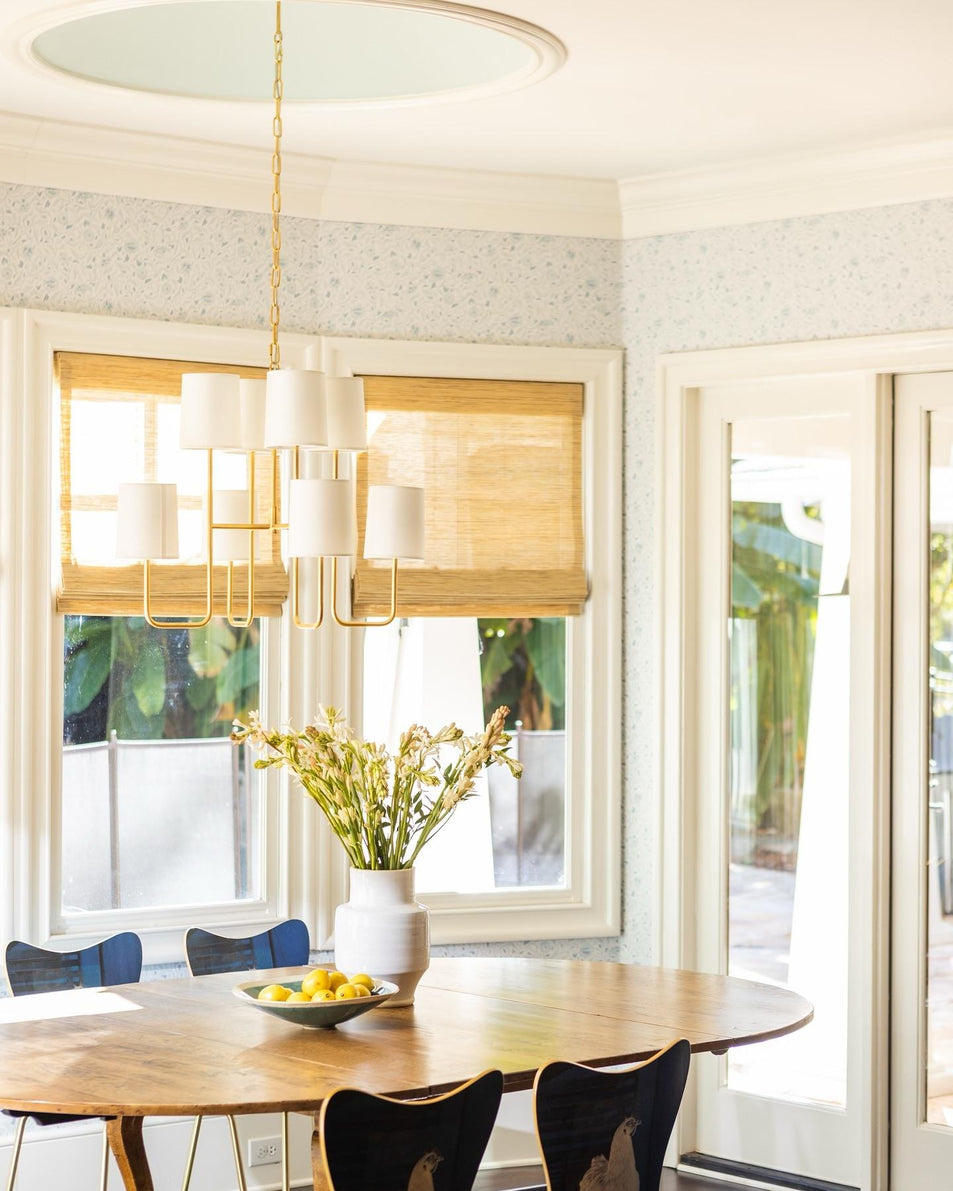 Go Lightly Medium Chandelier, a premium Chandelier light by Visual Comfort & Co. Close - up image of its design.