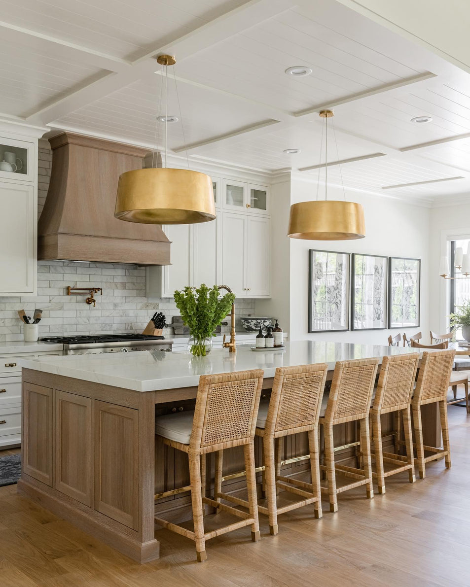 Halo Medium Hanging Shade, a premium Hanging Shade light by Visual Comfort & Co. Close - up image of its design.