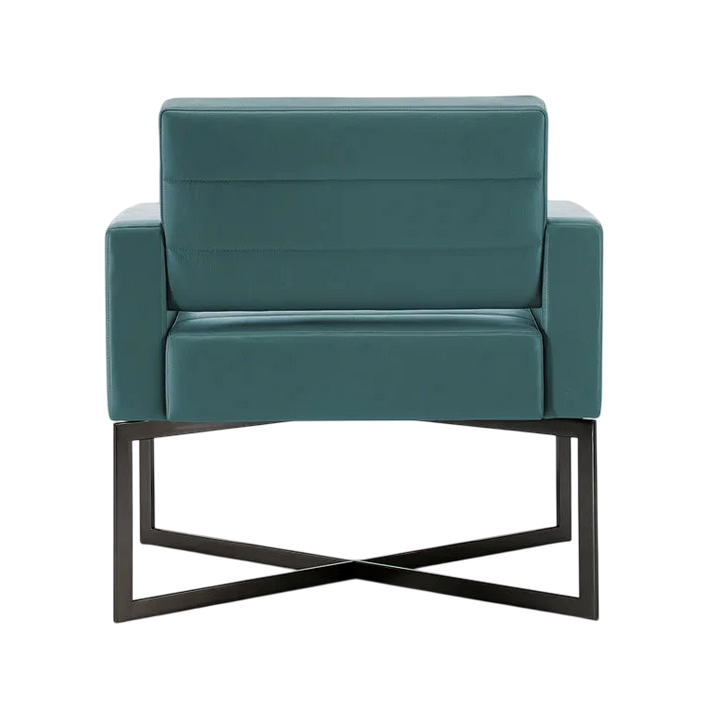 Black&More Armchair Metal Legs