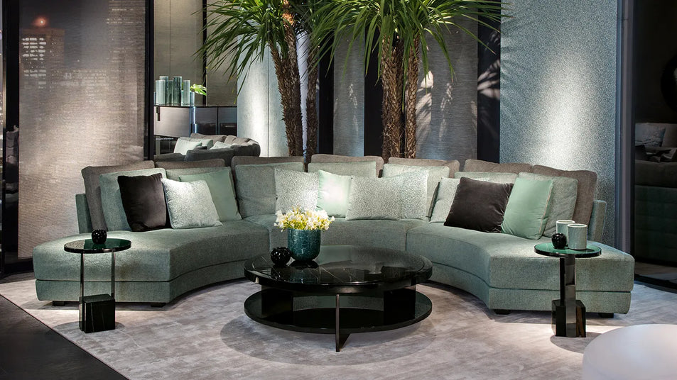 Black&More Round Modular Sofa