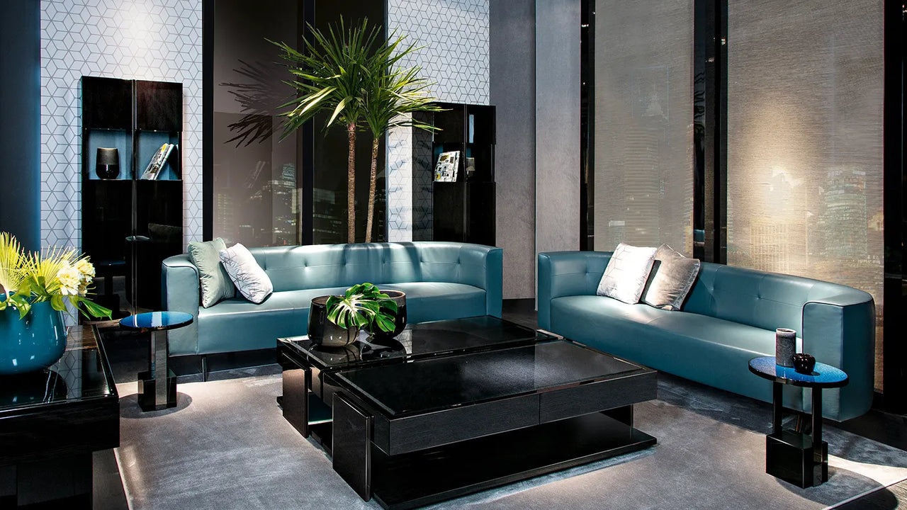 Divano ovale Black&More