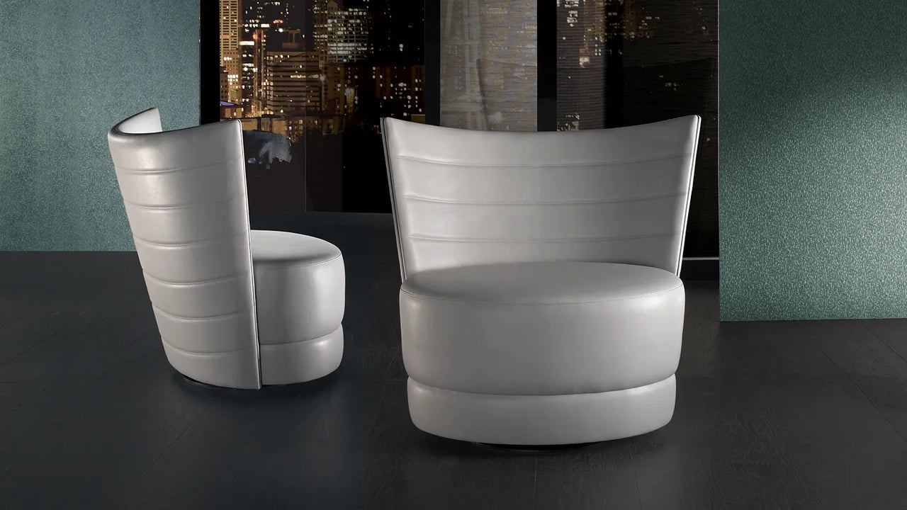 Black&More Oval Lounge Chair