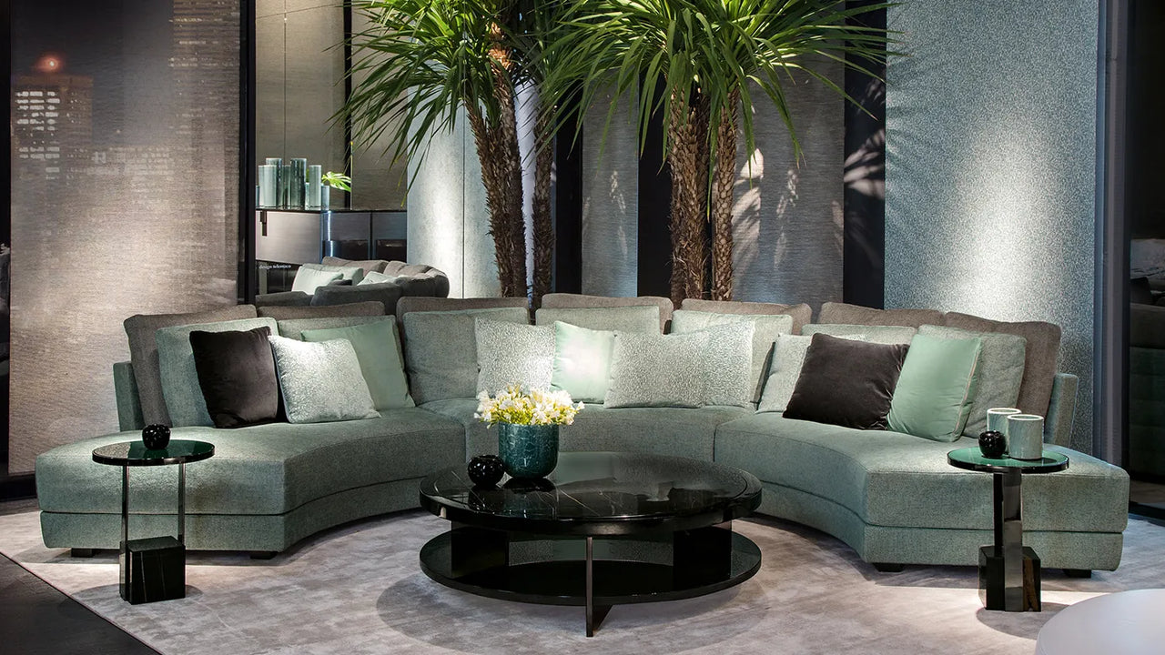 Black&More Round Coffee Table