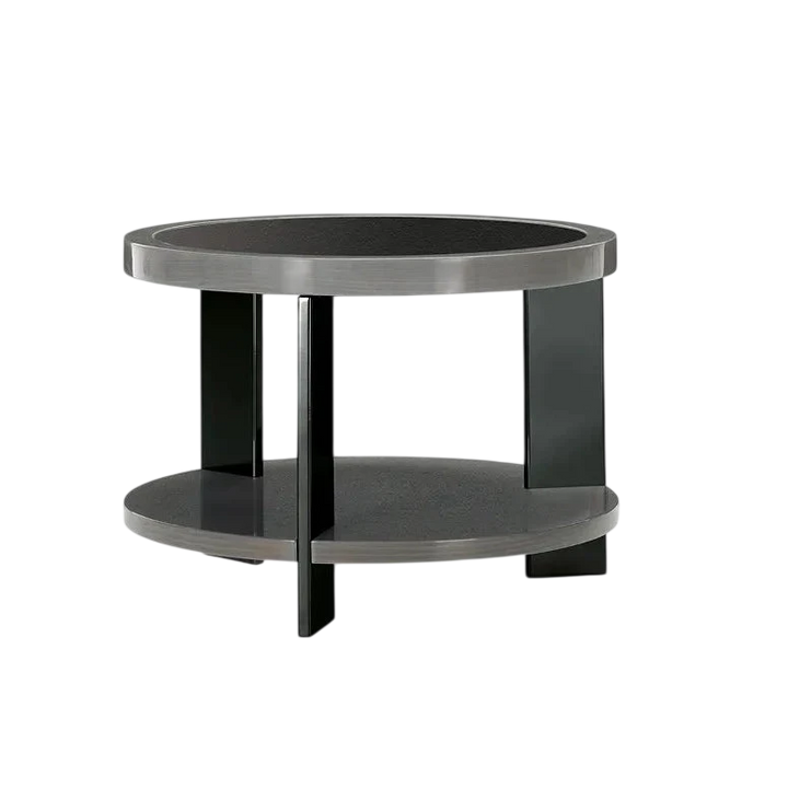 Tavolino da caffè rotondo Black&More