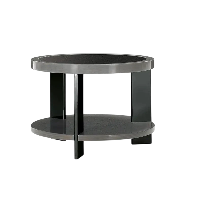 Tavolino da caffè rotondo Black&More