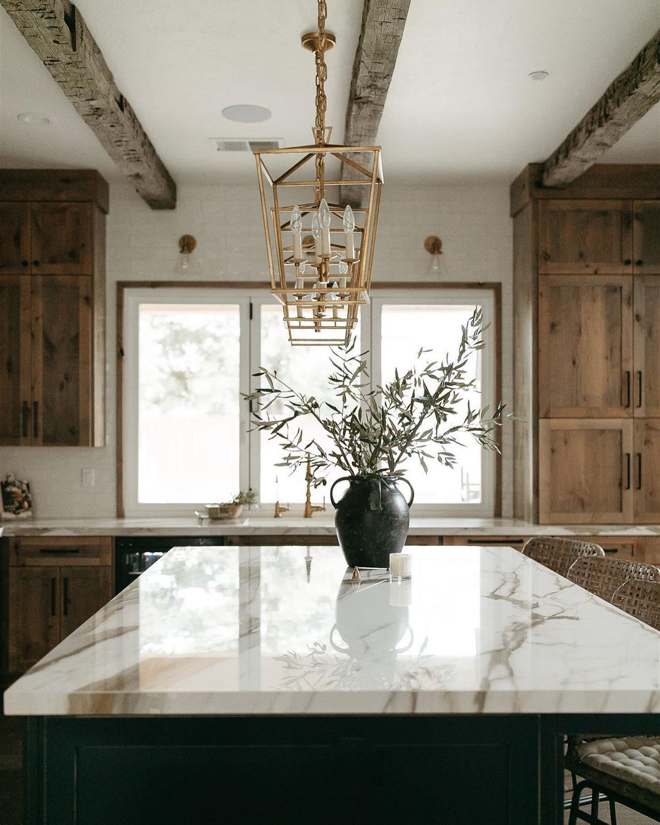 Darlana Mini Lantern, a premium Lantern light by Visual Comfort & Co. Close - up image of its design.