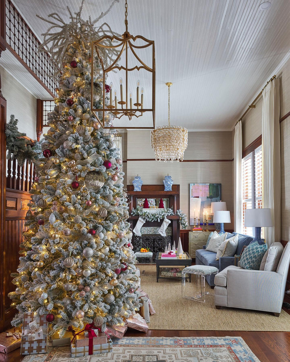 Darlana Large Fancy Lantern, a premium Lantern light by Visual Comfort & Co. Close - up image of its design.