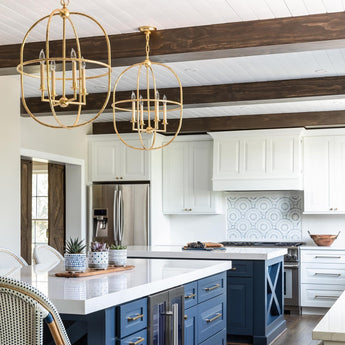 Desmond Open Oval Lantern, a premium Lantern light by Visual Comfort & Co. Close - up image of its design.