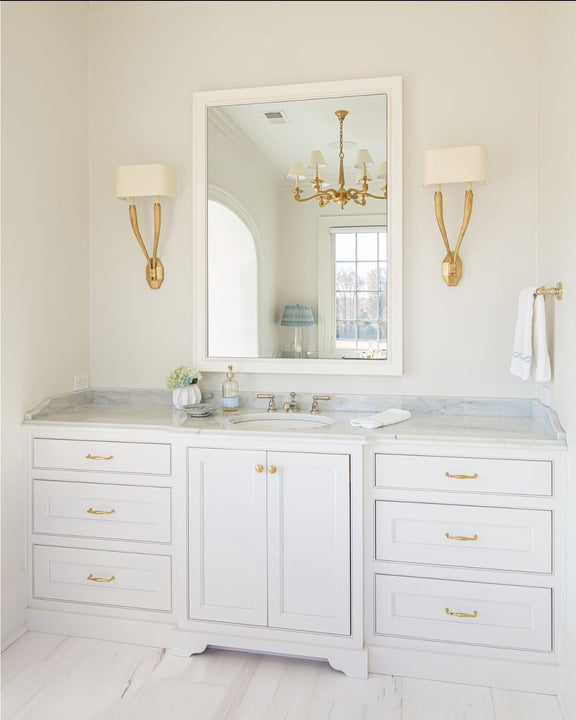 Ruhlmann Double Sconce, a premium Decorative light by Visual Comfort & Co. Close - up image of its design.