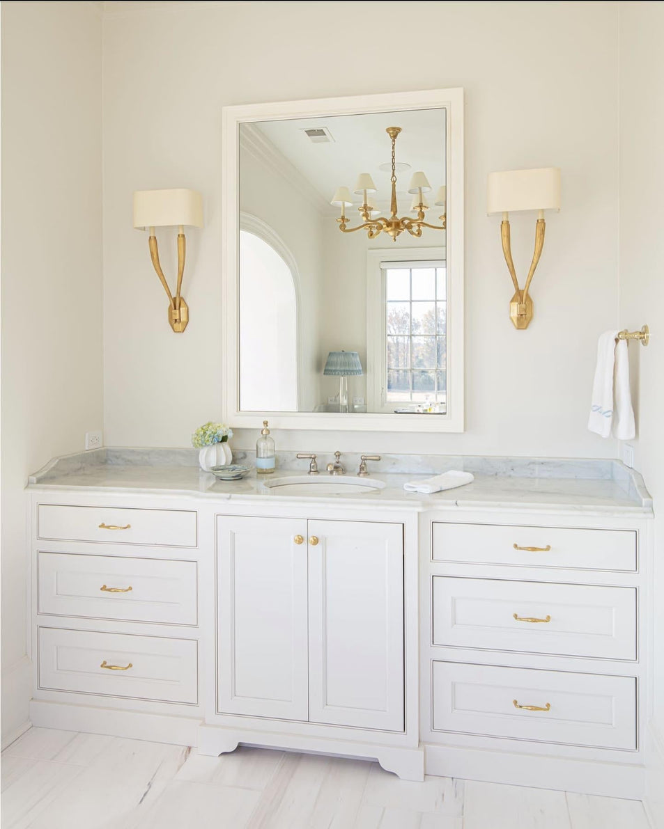 Ruhlmann Double Sconce, a premium Decorative light by Visual Comfort & Co. Close - up image of its design.