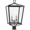 Darlana Post Light, a premium Post light by Visual Comfort & Co. Close - up image of its design.