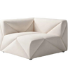 Fabric / Cm 73x103x103cm Corner Unit Right