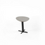 High Lamp Table with Lacquered Top / 54x55x44.5cm