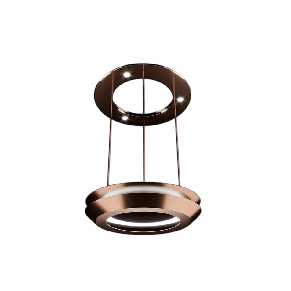 Black&More Round Chandelier