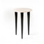 Lounge Table With Wooden Top / 115x90cm