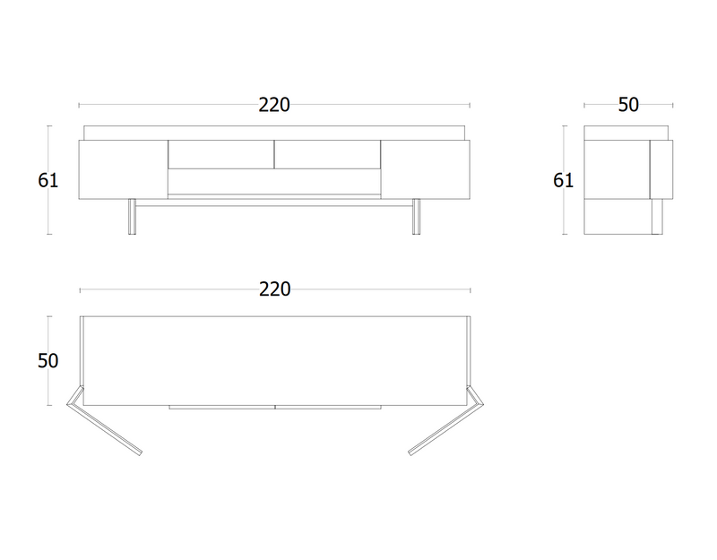 Stay TV Unit Blueprint