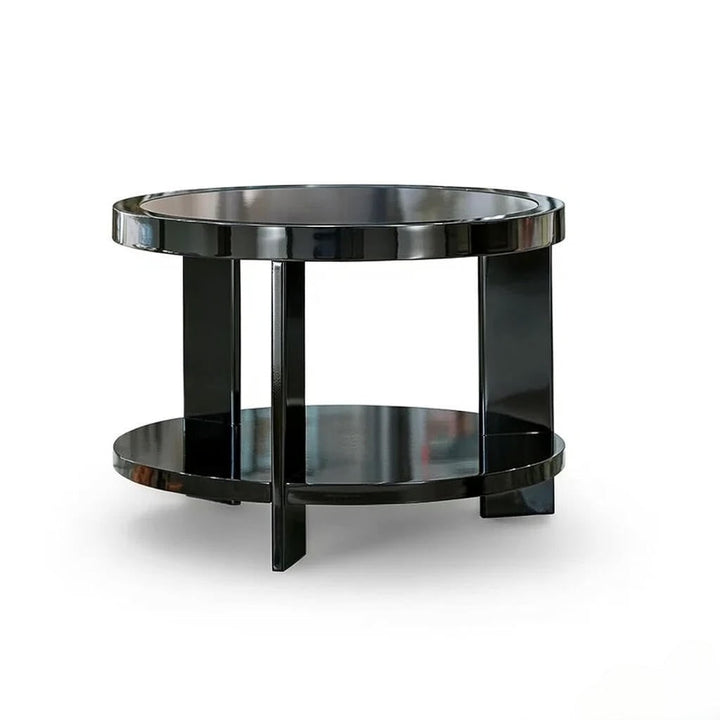 Black&More Round Coffee Table