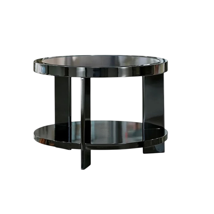 Tavolino da caffè rotondo Black&More