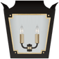 Caddo Lantern Sconce, a premium Decorative light by Visual Comfort & Co. Close - up image of its design.