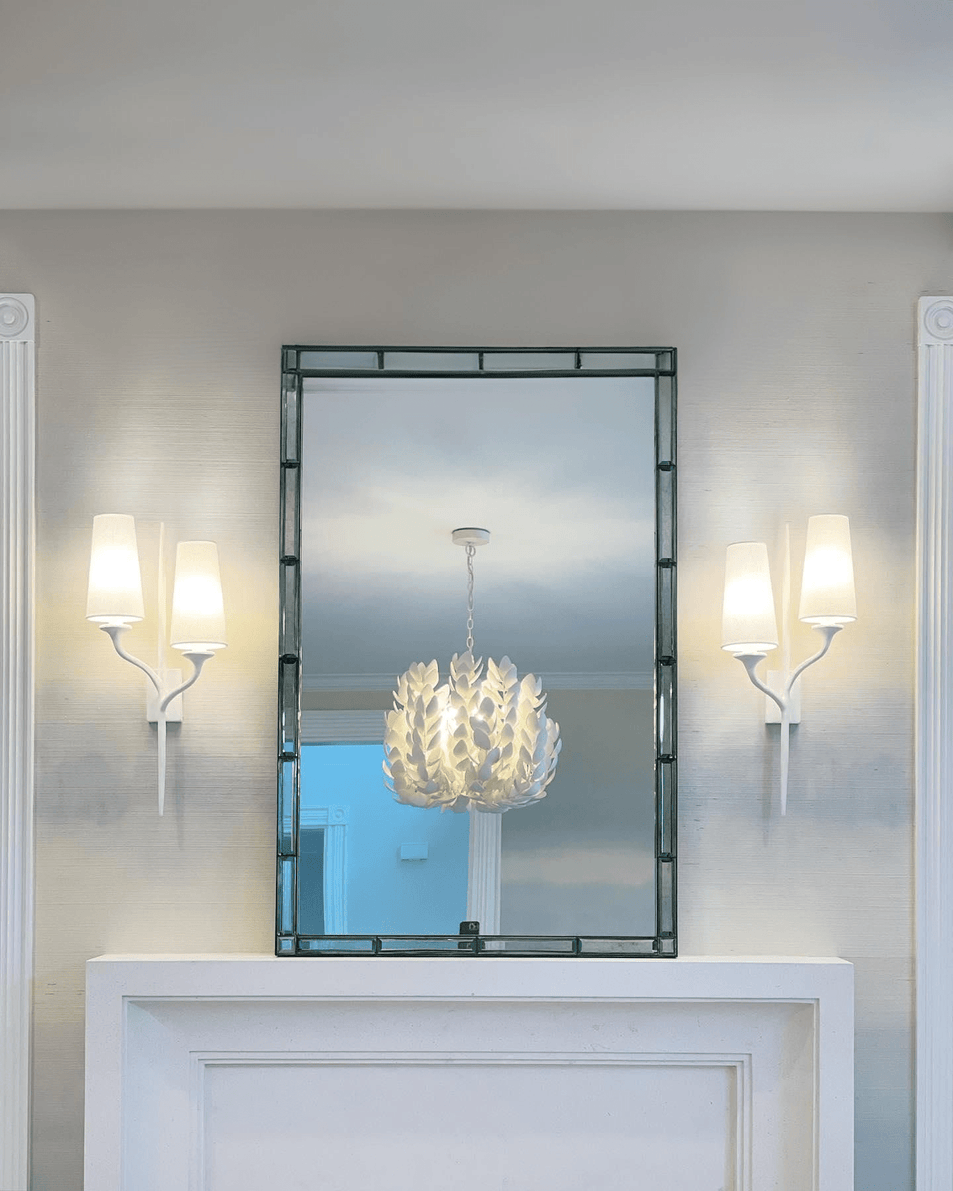 Iberia Double Left Sconce, a premium Decorative light by Visual Comfort & Co. Close - up image of its design.