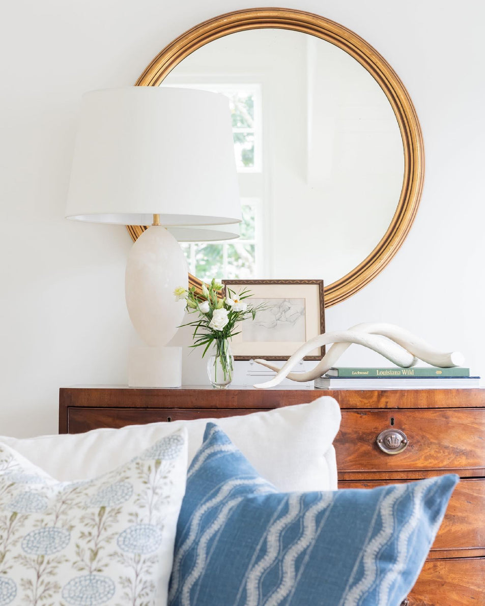 Versa Large Table Lamp, a premium Decorative light by Visual Comfort & Co. Close - up image of its design.