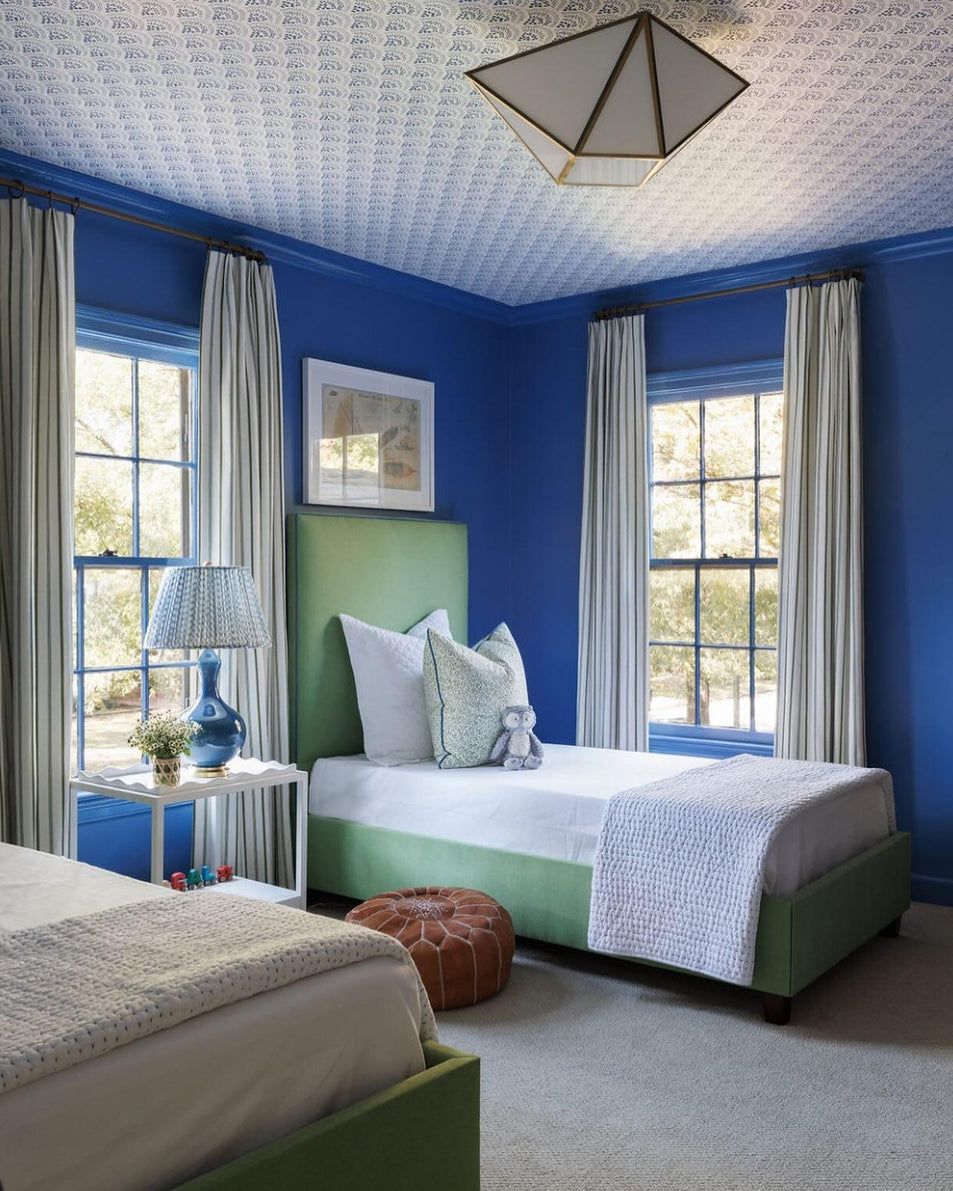 Lorino Large Semi - Flush Mount, a premium Flush Mount light by Visual Comfort & Co. Close - up image of its design.