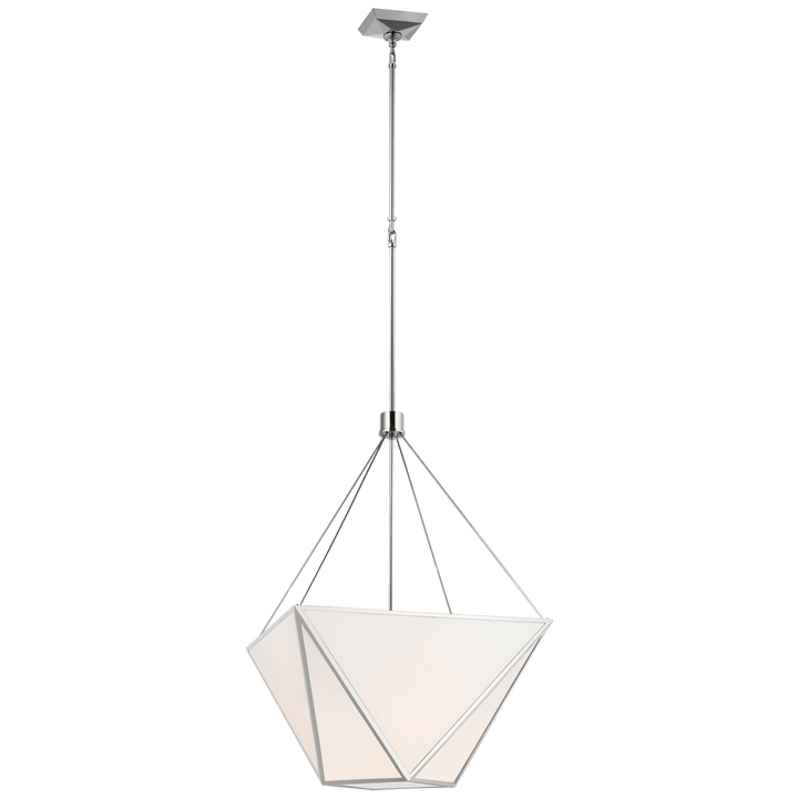 Lorino Large Lantern, a premium Lantern light by Visual Comfort & Co. Close - up image of its design.