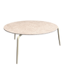 Glass Top / White Wash Textured
