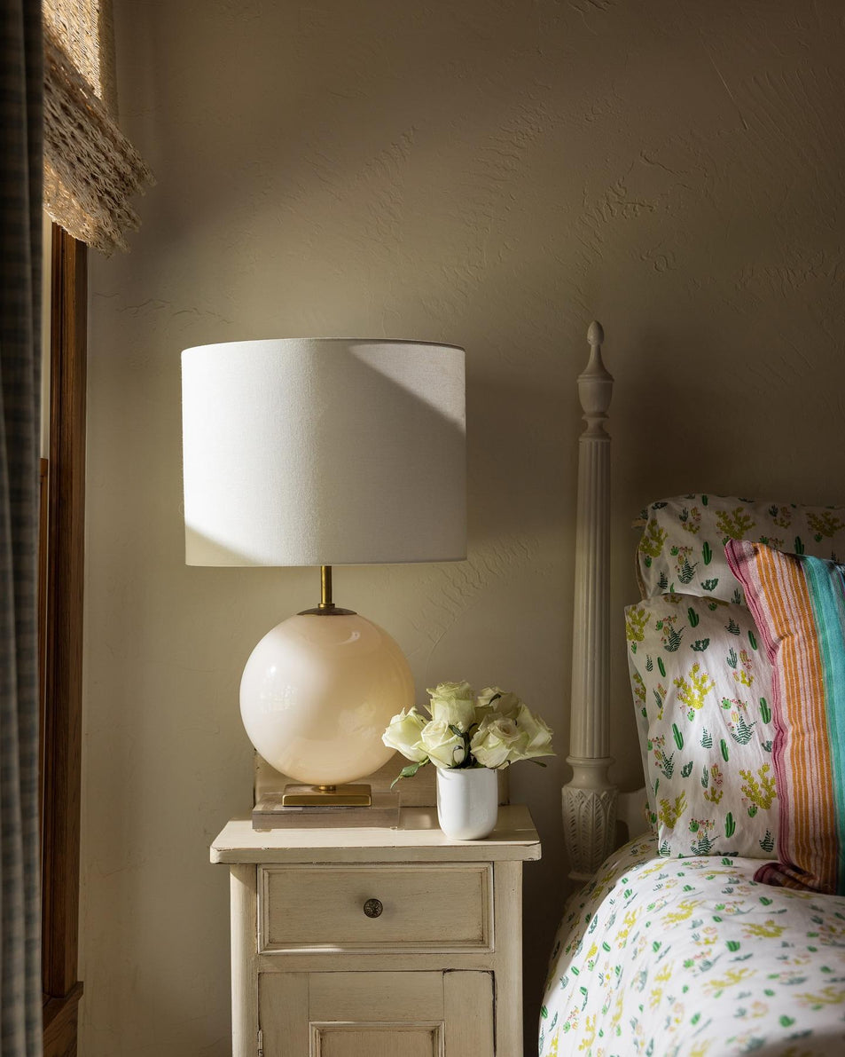 Elsie Table Lamp, a premium Decorative light by Visual Comfort & Co. Close - up image of its design.