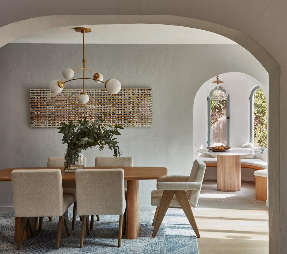 Prescott Medium Mobile Chandelier, a premium Chandelier light by Visual Comfort & Co. Close - up image of its design.