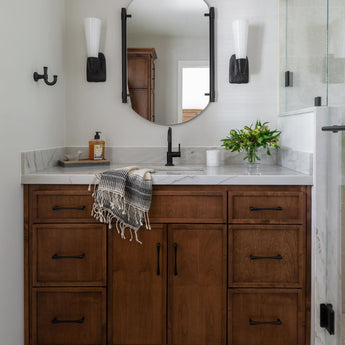 Utopia Small Single Bath Sconce, a premium Bath light by Visual Comfort & Co. Close - up image of its design.