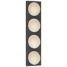Dichotomy 18" 4 Light Sconce in Bronze with Alabaster